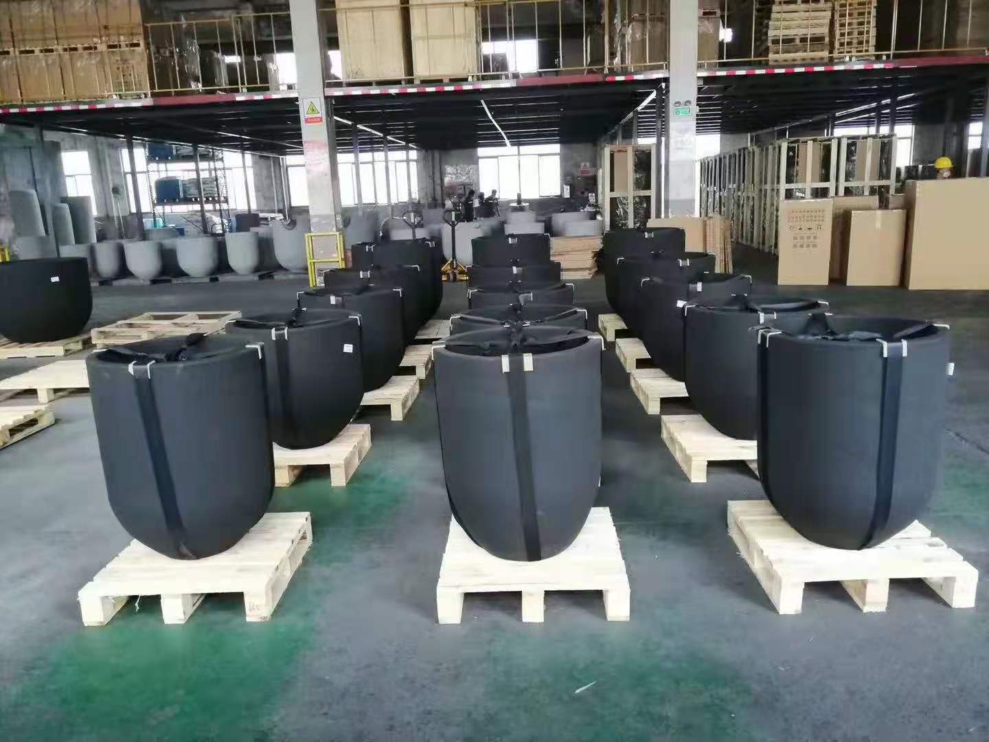 CANALHOUT Silicon Carbide Graphite Crucibles,Crucibles for Melting  Metal,Withstand The High Temperature 1800℃(3272°F),Melting Casting Refining